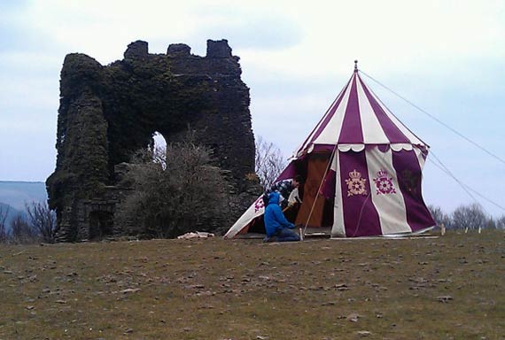 50th-filming-tent