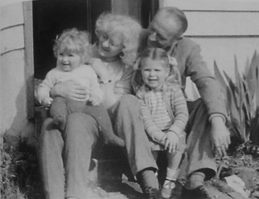 William e Heather e seus netos: Judith (Jessica) e Paul