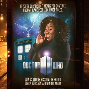 Leia mais sobre o artigo [Opinião] Negros protagonistas em Doctor Who: precisava de campanha?