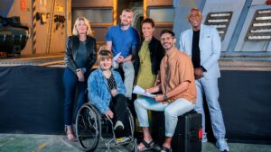 Leia mais sobre o artigo Elenco do spin-off de Doctor Who, The War Between The Land And The Sea, se reúne com o início da produção